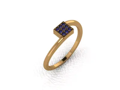 light gram ring-197 3D print model