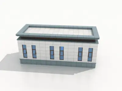 Public toilet  3D model