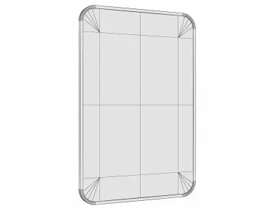 Mirror in a metal frame GZ-M1054 3D model