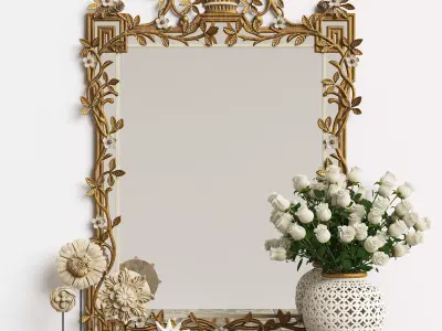 Mirror Chelini Art 1201 3D model