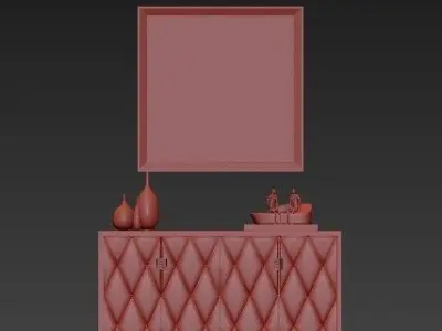 chest of drawers 53 3D model