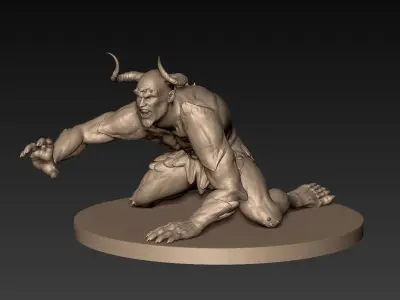 Demon Creature 07 3D model