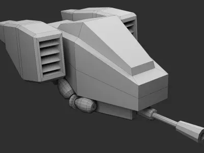 13 Sci-Fi Defense 3D Models 3D model