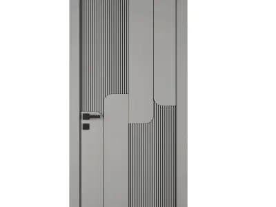 Entrance door set212 3D model