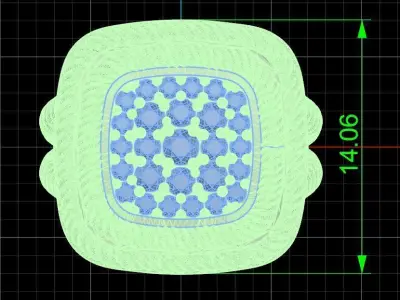 Jewelry ring 366 3D print model