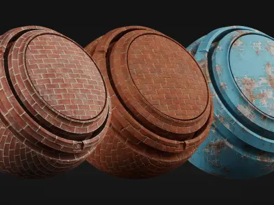 Urban Environment Smart Materials Substance Painter  3D model