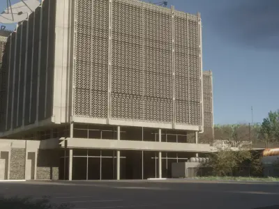 Hawkins National Laboratory 3D model