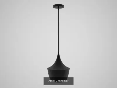 chandelier pendant light 3D Model Pack