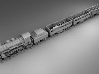 Chicago train 3D print model