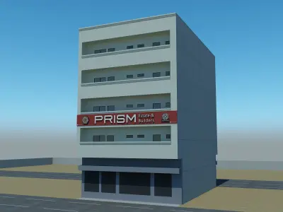 3d bullding building 3D model