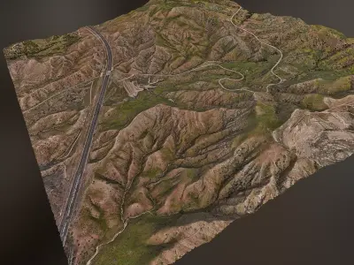 Landscape A - Scan 3D model