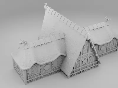House of viking 3D print model