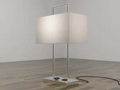 modern table lamp 3D model