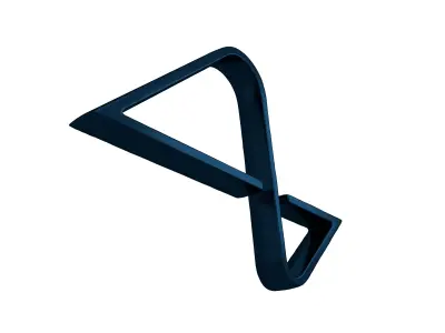 Neuralink Logo v1 005 Free low-poly 3D model