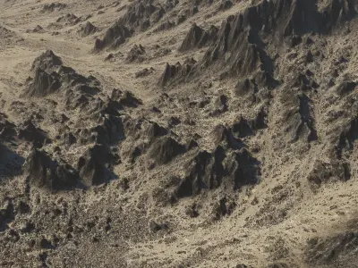 Mountains snow big n2 3D model