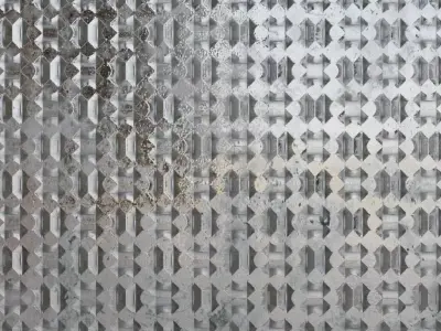 Diamond Metal Plate Eleven PBR Seamless Texture