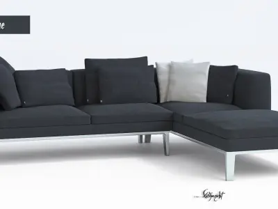 Michel sofa 3D model