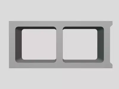 Brick - Geometry Only No Textures No Materials 3D model