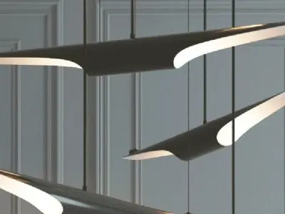 Hanging lamp Romatti Delightfull COLTRANE 3D model