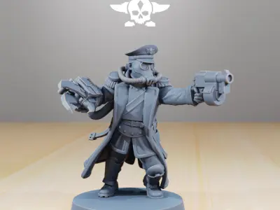 GrimGuard Officer 2 3D print model