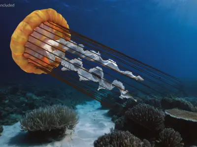  Chrysaora Fuscescens Jellyfish 