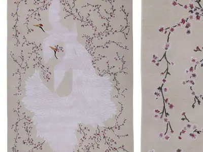 Crown Blossom 3D model