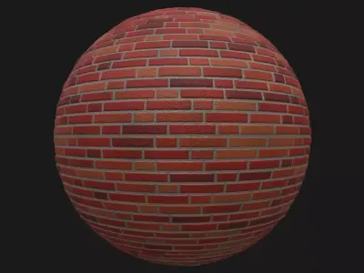 free Red brick texture pbr Texture