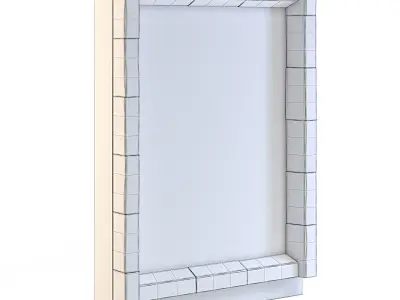 Dungeon Wall 3D model