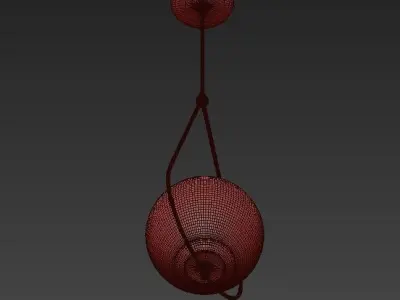CORDA PENDANT LAMP 3D model purchase