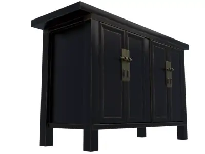 Commode 1 cabinet with two doors 3D model