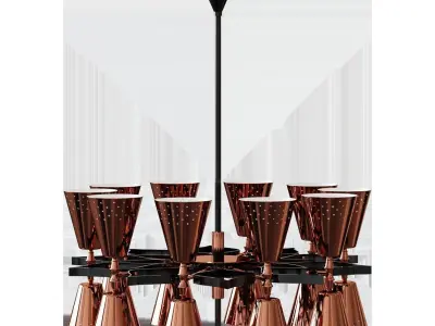 Pendant lamp Charles 3D model