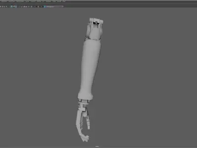 3D RobotArm with UVs 3D model