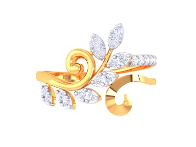 Women Ring MTL 3dm STL OBJ FBX Details 3D print model buy