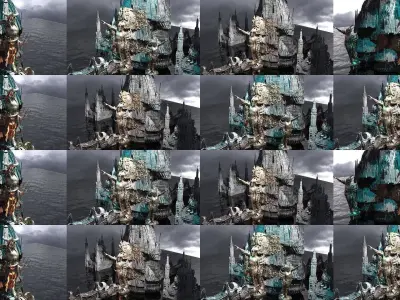 Ocean City Collection 1 3D Model Pack