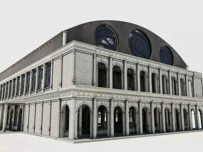Building  With Interiors 3D model