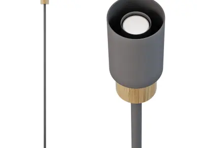 pluskouple SO5 floor lamp 3D model