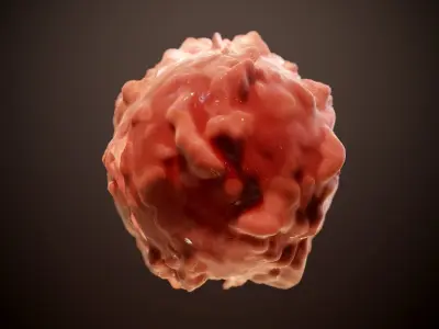 20 Bloody Gore Horror Seamless PBR Textures Texture