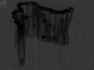 Brutal tribes - Mountain 03 3D model