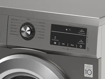 LG Washing machine F4J3TMG5P 3D model