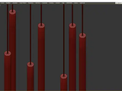  Trumpet Disk Gold 7 Low-poly 3D model