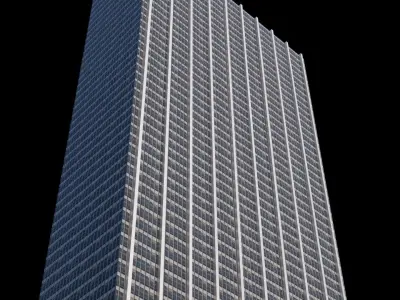 28 Liberty Street - NYC Low-poly 3D model