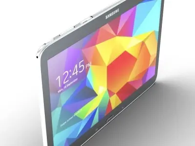 Samsung Galaxy Tab 4 10 Black 3D model