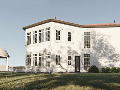 House  14 Low-poly 3D model