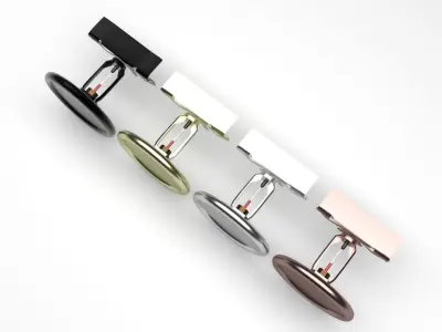 Fire Sprinklers Set 3D model