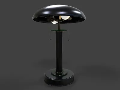 Table Lamp - Low Poly Low-poly 3D model