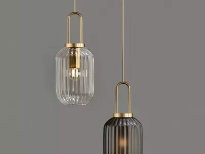 tving set tying f pendant lamp 3D model