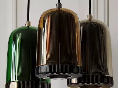 Dub Small Pendant by EOQ 3D model