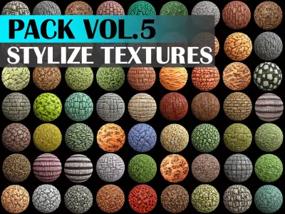 Stylized Texture Pack - VOL 5 Texture