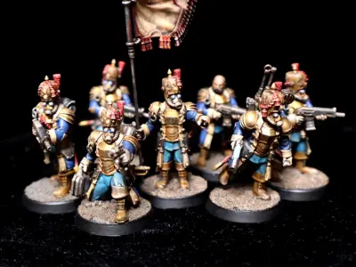 Primus Scion - Command Squad 3D print model