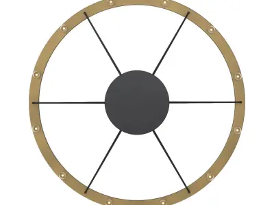 Rennes Round Chandelier 3D model